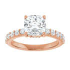 The Iconic Hidden Halo Engagement Ring | Cushion | 2 ½ CTW