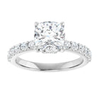 The Iconic Hidden Halo Engagement Ring | Cushion | 2 ½ CTW