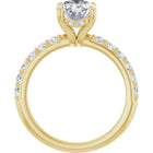 The Iconic Hidden Halo Engagement Ring | Oval | 2 ½ CTW