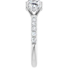 The Iconic Hidden Halo Engagement Ring | Cushion | 2 ½ CTW