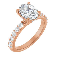The Iconic Hidden Halo Engagement Ring | Oval | 2 ½ CTW