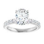 The Iconic Hidden Halo Engagement Ring | Oval | 2 ½ CTW