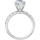The Iconic Hidden Halo Engagement Ring | Pear | 3 ½ CTW