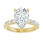 The Iconic Hidden Halo Engagement Ring | Pear | 3 ½ CTW