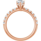 The Iconic Hidden Halo Engagement Ring | Pear | 1 CTW
