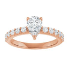 The Iconic Hidden Halo Engagement Ring | Pear | 1 CTW
