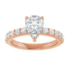 The Iconic Hidden Halo Engagement Ring | Pear | 1 ½ CTW