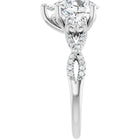The Iconic 3-Stone Twisted Engagement Ring | Pear | 2 ½ CTW