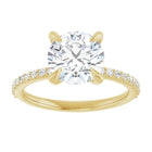 The Timeless Pavé Engagement Ring | Round | 2 ¼ CTW