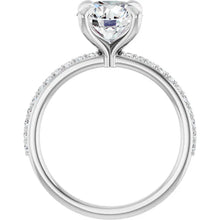 The Timeless Pavé Engagement Ring | Round | 2 ¼ CTW