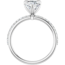 The Timeless Pavé Engagement Ring | Pear | 2 ¼ CTW