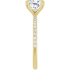 The Timeless Pavé Engagement Ring | Cushion | 2 ¼ CTW