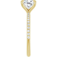 The Timeless Pavé Engagement Ring | Cushion | 2 ¼ CTW