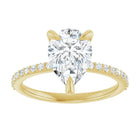 The Timeless Pavé Engagement Ring | Pear | 2 ¼ CTW