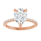 The Timeless Pavé Engagement Ring | Pear | 2 ¼ CTW