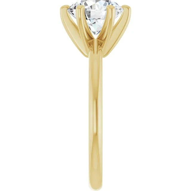 The Classic 6-Prong Engagement Ring | Round | 2 CTW