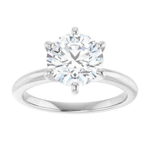 The Classic 6-Prong Engagement Ring | Round | 2 CTW
