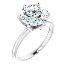 The Classic 6-Prong Engagement Ring | Round | 3 CTW