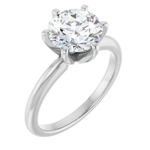 The Classic 6-Prong Engagement Ring | Round | 2 CTW