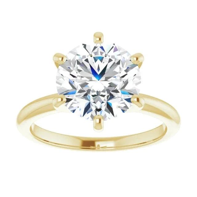 The Classic 6-Prong Engagement Ring | Round | 3 CTW