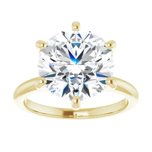 The Classic 6-Prong Engagement Ring | Round | 5 CTW