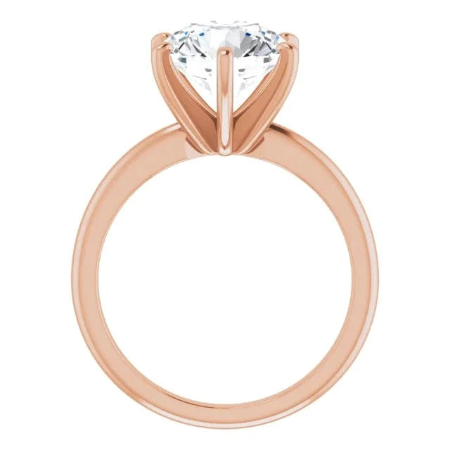 The Classic 6-Prong Engagement Ring | Round | 3 CTW