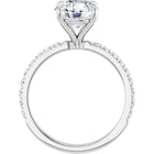 The Classic Pavé Engagement Ring | Round | 2 ⅜ CTW