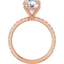 The Classic Pavé Engagement Ring | Round | 2 ⅜ CTW