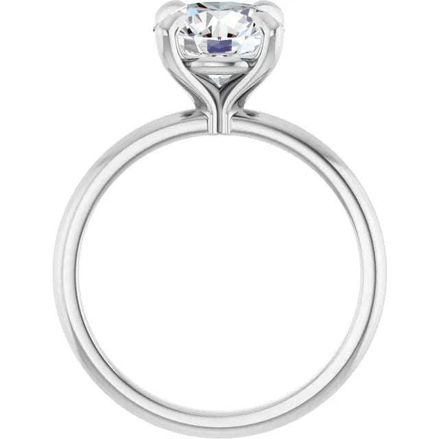The Timeless Solitaire Engagement Ring | Round | 2 CTW