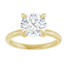 The Timeless Solitaire Engagement Ring | Round | 2 CTW