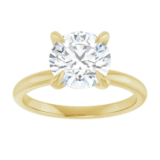 The Timeless Solitaire Engagement Ring | Round | 2 CTW