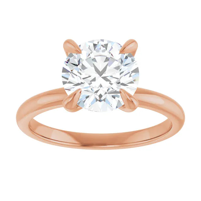 The Timeless Solitaire Engagement Ring | Round | 2 CTW