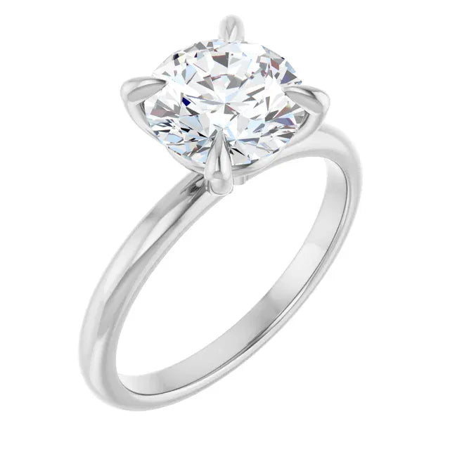 The Timeless Solitaire Engagement Ring | Round | 2 CTW