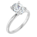 The Timeless Solitaire Engagement Ring | Oval | 2 CTW