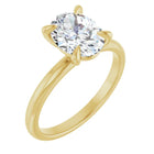 The Timeless Solitaire Engagement Ring | Oval | 2 CTW