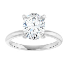 The Timeless Solitaire Engagement Ring | Oval | 2 CTW