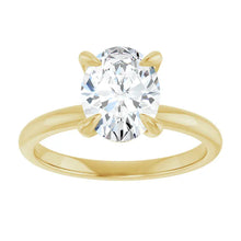 The Timeless Solitaire Engagement Ring | Oval | 2 CTW