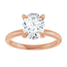 The Timeless Solitaire Engagement Ring | Oval | 2 CTW