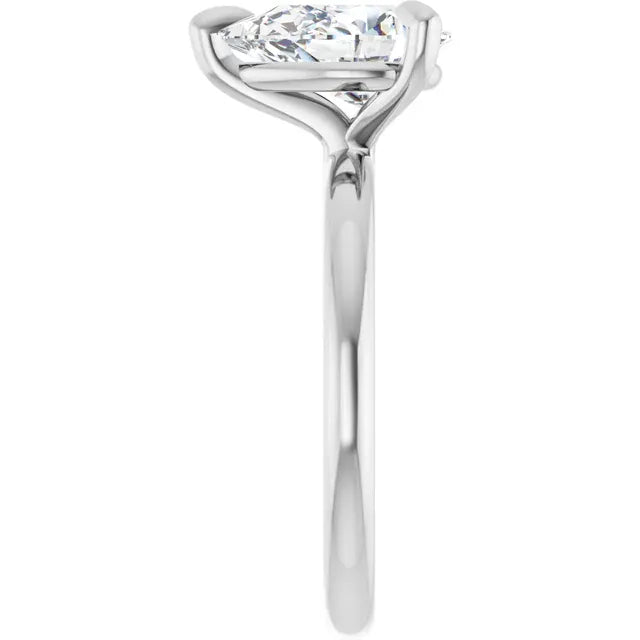 The Timeless Solitaire Engagement Ring | Pear | 2 CTW