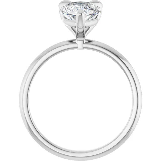 The Timeless Solitaire Engagement Ring | Pear | 2 CTW