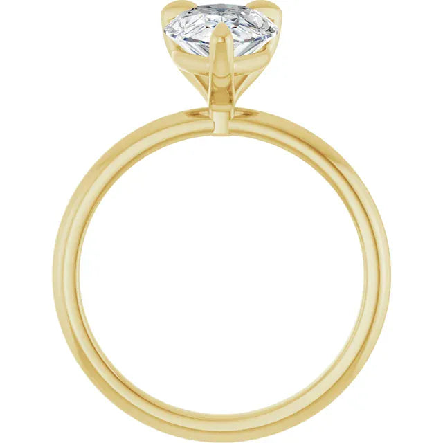 The Timeless Solitaire Engagement Ring | Pear | 2 CTW