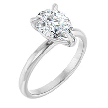 The Timeless Solitaire Engagement Ring | Pear | 2 CTW