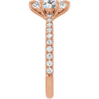 The Signature Cathedral Pavé Engagement Ring | Oval | 2 ⅜ CTW