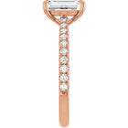 The Signature Cathedral Pavé Engagement Ring | Emerald | 2 ⅜ CTW