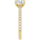 The Signature Cathedral Pavé Engagement Ring | Cushion | 2 ⅜ CTW