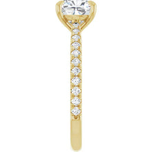 The Signature Cathedral Pavé Engagement Ring | Cushion | 2 ⅜ CTW