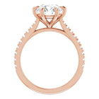 The Signature Cathedral Pavé Engagement Ring | Round | 2 ⅜ CTW