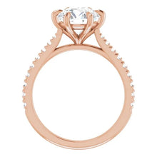 The Signature Cathedral Pavé Engagement Ring | Round | 2 ⅜ CTW
