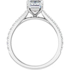 The Signature Cathedral Pavé Engagement Ring | Emerald | 2 ⅜ CTW