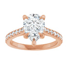 The Signature Cathedral Pavé Engagement Ring | Pear | 2 ⅜ CTW